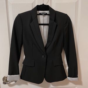 Gianni Bini Structured Tucked Sleeve Blazer Sz 0